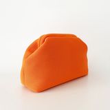 HEYBE'S Kadın Turuncu Clutch Portföy El Çantası