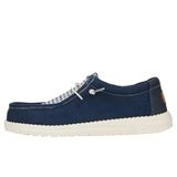 HEYDUDE ayakkabılarından Navy Blazer/Egret Dokuma Kanvas Ayakkabılar