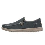 HEYDUDE - Mikka Braided Erkek - Slip-On Ayakkabı - Mokasen Tarzı, mavi (deep blue), 45 EU