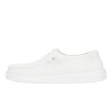 HEYDUDE Wendy Stretch Sox, Kadın Ayakkabıları, Kadın Slip-on Loafer'lar, Rahat ve Hafif, Beyaz, 38 EU