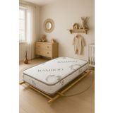 Heyner 15 Cm Bamboo Bebek Ve Çocuk Yatağı Park Yatak Anne Yanı Ve Bebek Yatakları (BAMBOO YASTIK HEDİYELİ)