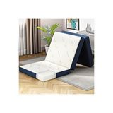 Heyner Bamboo Relax Ortopedik Katlanır Tek Kişilik Visco Yatak Beyaz
