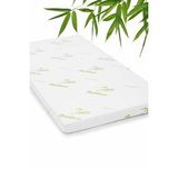 Heyner Bamboo Visco Oyun Parkı Yatağı 40x90 Cm Sepet Beşik Yatağı Beyaz