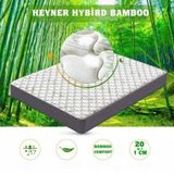 Heyner Hybird Bamboo Ortopedik 80x140 Yaylı Yatak