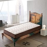 heyner Opalin 90x180 Sea Shell Coffee Bamboo Tek Kişilik Yaylı Yatak 90 * 180 Ortopedik Tek Kişilik Yatak