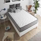 Heyner Space Gray 120x180 CM Ultra Lüx Tek Kişilik Yaylı Yatak