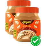Heynut %100 Fıstık Ezmesi Crunchy 350g x 2 Adet - 350 gr