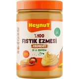 Heynut %100 Fıstık Ezmesi Crunchy 800g Doğal İçeriklerle Katkısız Lezzet Sunar - 700 gr