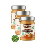 HeynuT Original Şeker İlavesiz Fıstık Ezmesi 320g x 3 Adet