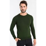Heyss Bisiklet Yaka Erkek Triko Kazak - 2XL - Yeşil
