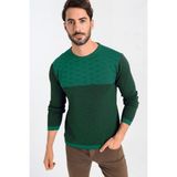 Heyss Bisiklet Yaka Erkek Triko Kazak - XL - Yeşil