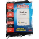 Hezgaz Doğalgaz ve LPG Alarm, CE Belgeli ve Gazmer Onaylı, Selenoid Vana Uyumlu