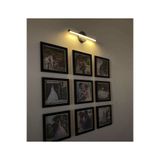 HF DESIGNER 41 cm Resim Aplik, Flüt Aplik, Banyo Apliği, Tablo Apliği PİLLİ VE YAPIŞKANLI