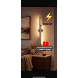 HF DESIGNER Çift Yönlü Günışığı Led Aplik, ELEKTRİKLİ 1 Adet, Modern Dekoratif Aplik, TV paneli, Salon, Otel Aydınlatma Apliği