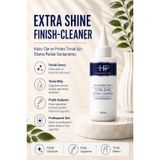 HF HEALING FORMULA Extra Shine Finish Cleaner Solution, Protez Tırnak ve Kalıcı Oje için Parlatıcı ve Sonlandırıcı Solüsyon
