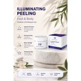 HF Healing Formula Peeling Illuminating Arındırıcı ve Nemlendirici Tuz Tanecikli Bakım Jeli, Ayak ve Vücut için, Spirulina, Shea Butter, Tamanu Oil, Coconut Oil İçerikli, 150 ml
