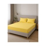H&F Trendline Battal Boy Çift Kişilik Lastikli Çarşaf Takımı 180x200 cm + 2 Adet 50x70 cm Fermuarlı Yastık Kılıfı