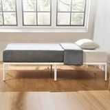Hft Home Başlıksız Metal Karyola, Başlıksız Çınar Metal Karyola Siyah Beyaz Renk Seçenekli, Çift Kişilik - 120 x 200 cm