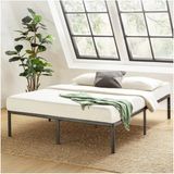 Hft Home Başlıksız Metal Karyola, Başlıksız Çınar Metal Karyola Siyah Beyaz Renk Seçenekli, Çift Kişilik - 140 x 190 cm