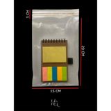 Hg Ambalaj 50 Adet 15X25 cm Bantlı Yapışkanlı Şeffaf Opp Jelatin Poşet ( 15X20+5)