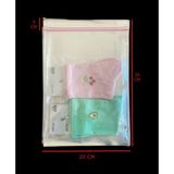 Hg Ambalaj 50 Adet 20X30 cm Bantlı Yapışkanlı Şeffaf Opp Jelatin Poşet ( 20X25+5)