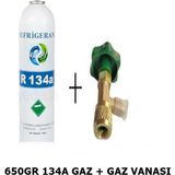 H&G Eticaret R 134A Araç Klima Gazı (650 G) Soğutucu Gaz Vana