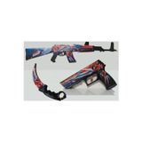 Hg Home&Game Ahşap Cs-Go Ak-47 Tüfek P250 Tabanca Karambite Oyuncak Set 4008