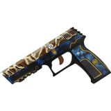 Hg Home&Game Ahşap Cs-Go Buddy Fave Seven Skin Kaplamalı Lastik Atan Tabanca