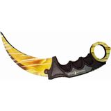 Hg Home&Game Ahşap Cs-Go Gold Tiger Tooth Oyuncak Karambite