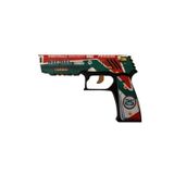 Hg Home&Game Ahşap Cs-Go Twin Turbo P250 Lastik Atar Oyuncak Tabanca