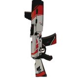 Hg Home&Game Ahşap Csgo Asiimov Ak-47 Renkli Lastik Atan Ak-47 Oyuncak