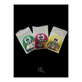 HG Tedarik 15 Adet 10X14 cm Karışık Canavar Figürlü Bantlı Şeffaf Opp Jelatin Poşet, Kurabiye ve Şeker Poşeti