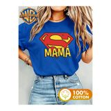 H&GHAMLEGİYİM Superman Anne Kadın Tişört, DC Süper Kahraman Logo Baskılı, Kadın Yuvarlak Yaka Kısa Kollu Tişört, İlkbahar ve Yaz Giyim İçin Uygun, Çok Yönlü Vintage Tarz