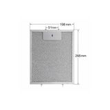 HGNM E Trading 198x268 Ferre Davlumbaz Aspiratör Filtresi 270x200 Aspiratör Kaset Süzgeç Filtre Teli 20x27