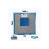 HGNM E Trading 260x260 mm Davlumbaz Yağ Filtresi – C8 | Alüminyum Aspiratör Metal Filtresi Teli 26x26 Mekappa