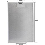Hgnm E-Trading 81484013 Davlumbaz Aspiratör Filtresi, 340X273MM, Teka, Dh2-60 Inox, DH2-60INOX