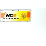 Hgs Etiket Kabı 11X5 cm - Çok Renkli
