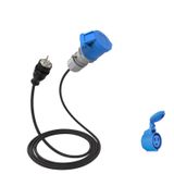 Hgsşarj 15m, 3X32A 220V ile Çalışan Cihazınızı, 220V Ev Tipi Prize Bağlar. Elektrikli Araç Şarj İstasyonu Dönüştürücü Adaptör