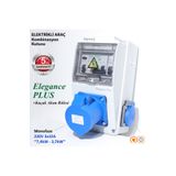 hgsşarj ''Elegance PLUS'' Elektrikli Araç Kombinasyon Kutusu, Tesla Blue Adaptöre Uyumlu+K.A.Röle ,Schneider