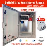 Hgsşarj "RedPan" 22kW Elektrikli Araç Kombinasyon Panosu VIKO Sigorta Grubu