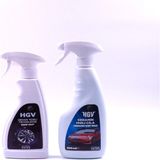 HGV 2'li Avantaj Set, Demir Tozu Temizleme 500 ml, Seramik Hızlı Cila 550 ml, Avantaj Paket
