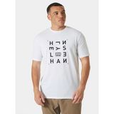 HHA.63082_SKOG RECYCLE Beyaz Normal Kalıp Erkek T-Shirt