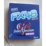 Hhs 18 gr Fx48 Unisex Gold Bitter Chocolate