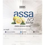 HHS Assa Limon Aromalı Karışık Bitkisel Çay 60 Poşet 240 gr Metabolizma Destekleyici