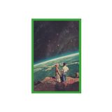 Hi Kami Love is Cosmic – Birlikte Dünyaya Bakan Çift | Sevgiliye Hediye Not Kartı Ve Kartpostal | 10x15