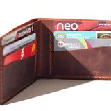 Hi Leather Bifold Klasik Deri Para Cüzdan Rose Rose