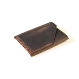 Hi Leather Bubona Dik Deri Kartlık Kestane Kestane