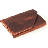 Hi Leather Bubona Dik Hakiki Deri Kartlık / Cüzdan Kişiye Özel. İsimli - Rose