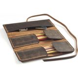 Hi Leather Dika Deri Kalemlik İsimli Kişiye Özel - Camel