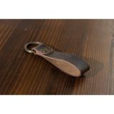 Hi Leather Hakiki Deri Anahtarlık Kişiye İsme Özel - Kahverengi